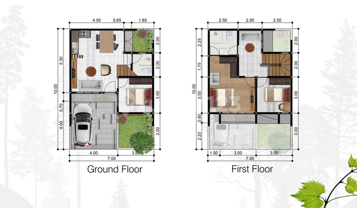 Ready-to-Occupy House in Gandul Cinere Near Andara Toll Brigif Depok 2