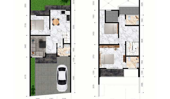 Rumah Baru 3 Unit Only Dekat Gerbang Tol Kukusan Beji Depok 2