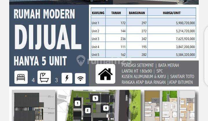 Rumah 3 Lantai Pangkalan jati Industrialis Bagus 1