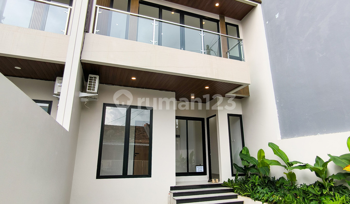 Brand New Minimalist Tropical House in Villa Dago, Pamulang