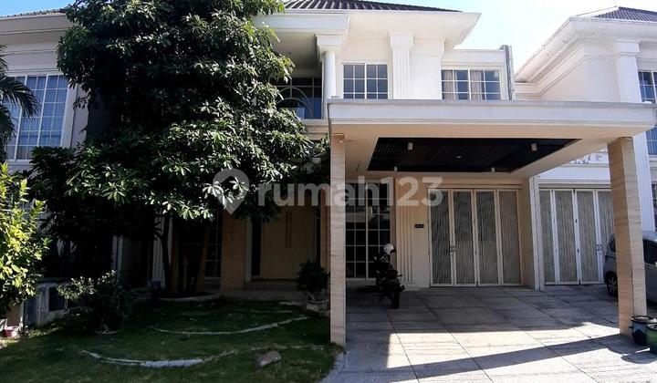 Jual Rumah Elite Pakuwon Indah Lariz Wood Hadap Utara