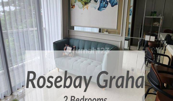 Dijual / Disewakan Apartemen Rosebay Graha Famili 2BR 1