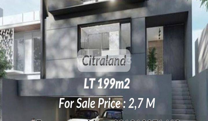 Dijual Rumah 3 Lantai Greenwood Citraland 1