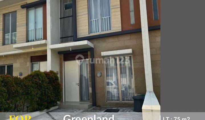 Dijual Rugi Rumah Minimalis 2 Lantai Greenland Residence 2