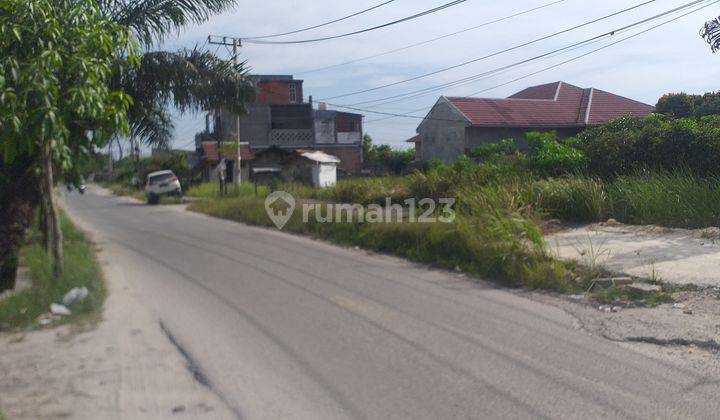 Tanah di Tepi Jl. Gulama, Tangkerang Barat, Pekanbaru 1