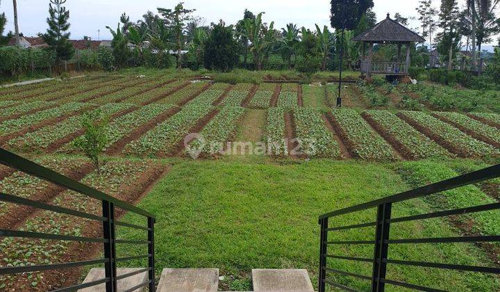 Dijual Tanah di Cidahu Sukabumi 5500 m2 SHM ada villa. 1