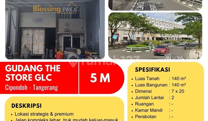 For Sale Warehouse The Store Green Lake City, Tangerang For Sale Warehouse The Store Green Lake City, Tangerang