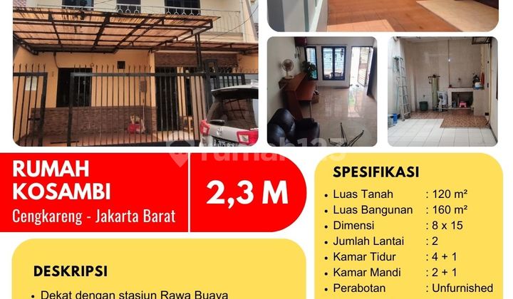 Dijual Cepat Rumah Kosambi Baru, Jakarta Barat Dijual Cepat Rumah Kosambi Baru, Jakarta Barat