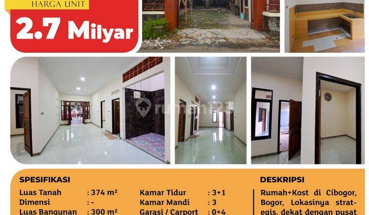 Dijual Cepat Mura Rumah Dan Kost Cibogor, Bogor 1