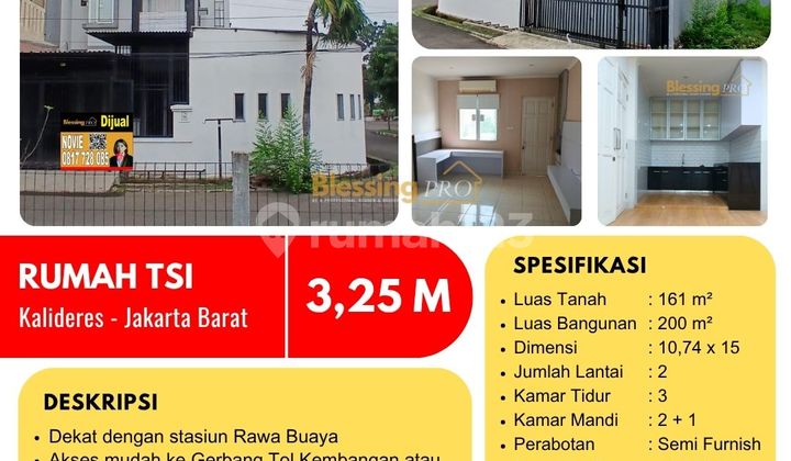 Dijual Cepat Rumah Cantik Siap Huni, Taman Semanan Indah, JakBar Dijual Cepat Rumah Cantik Siap Huni, Taman Semanan Indah, JakBar
