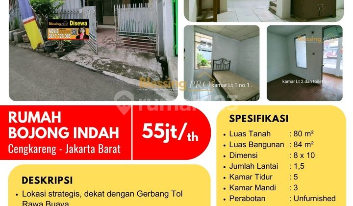 Disewakan Cepat Rumah Bojong Indah, Jakarta Barat Disewakan Cepat Rumah Bojong Indah, Jakarta Barat