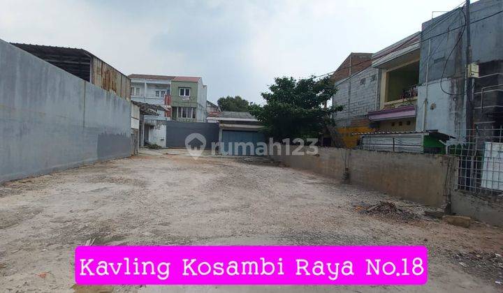 Dijual Cepat Kavling Duri Kosambi Raya, Jakarta Barat 2