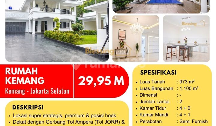 For Sale Luxury House in Kemang, South Jakarta