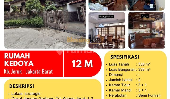 Dijual Rumah Luas Kedoya, Kebon Jeruk, Jakarta Barat Dijual Rumah Luas Kedoya, Kebon Jeruk, Jakarta Barat