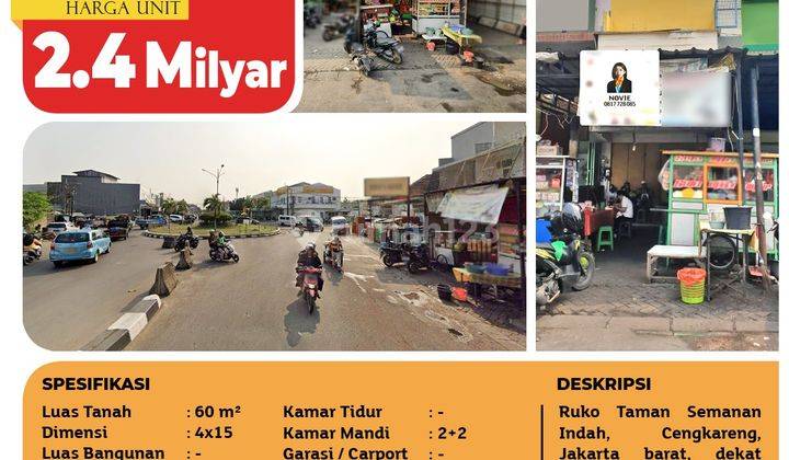 Dijual Cepat Ruko Taman Semanan Indah Jakbar 2