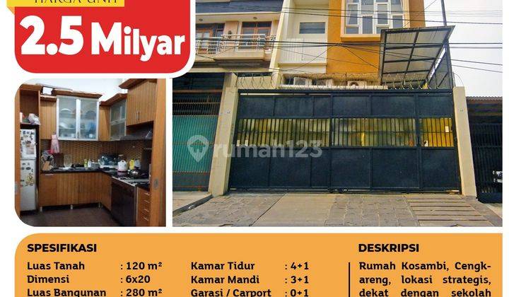 Dijual Capat Rumah Minimalis Rumah Kosambi Baru, Jakarta Barat 2