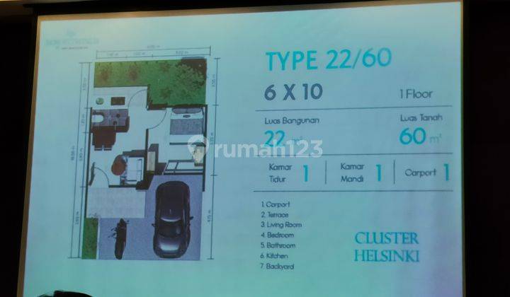 Dijual Rumah Murah Dekat Stasiun Tanpa Ribet Tanpa BI Checking 8
