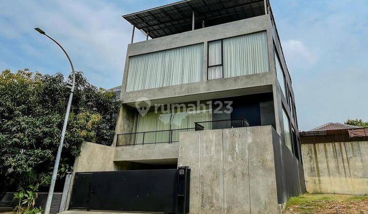 Jual Cepat Rumah Mewah Industrial Di Permata Buana Jakarta Barat 1