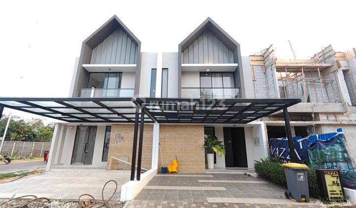 Rumah Modern Minimalis Lokasi Strategis 2 Menit Akses Tol 2