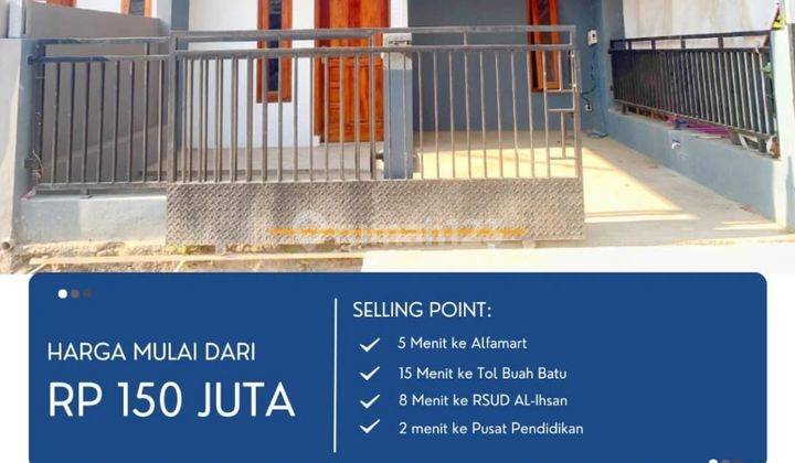 Rumah 1 Lantai Type 36/50 Di Baleendah Bebas Banjir 1