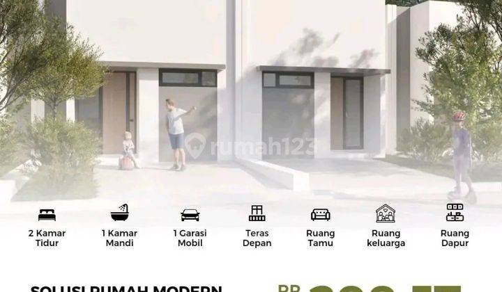 Rumah 1 Lantai Scandavian Pullspek Bebas Banjir  1