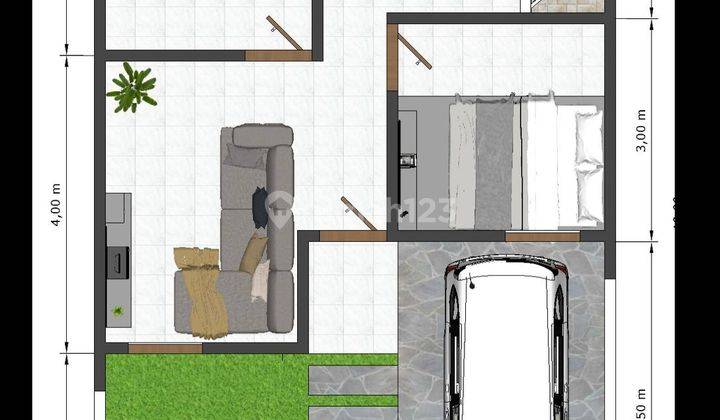 Rumah Terjangkau Spek Bata Merah, Hanya 125-jtan!!  4