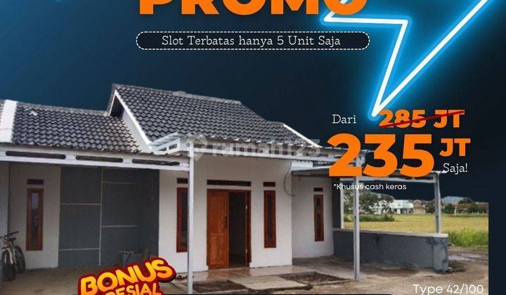 TURUN HARGA - RUMAH PERMANEN TERMURAH DI BANDUNG 1