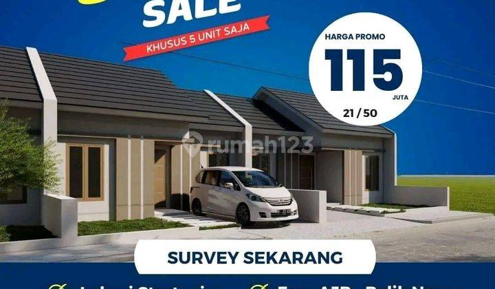 Promo Potongan Harga.. Rumah murah dekat RSUD AL IHSAN 1