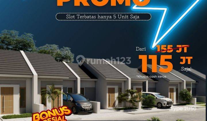 Cluster murah dipusat kota promo 115 jt an aja  1