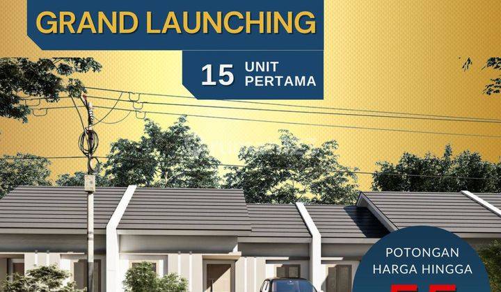 Jual cepat rumah murah free design di bandung 1