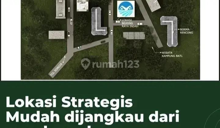 Rumah 1 lantai dekat rsud al ihsan promo rumah murah 2