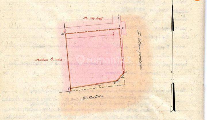 DIJUAL RUMAH TINGGAL JALAN SLOMPRETAN  1