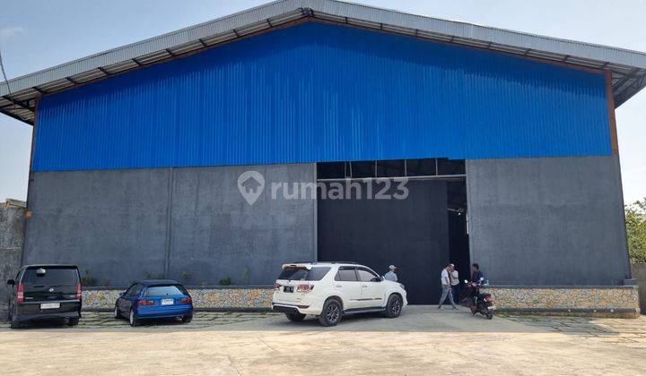 Dijual gudang baru dekat pintu toll gunung putri,Akses 40 Feet Dan Zona Industri  2