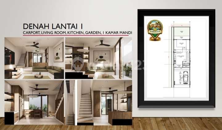 New 2-Story House Sudirman Udayana Denpasar Bali, Near Public Facilities