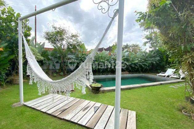 Villa Tropis Siap Huni Lantai 1 Lokasi Brawa Canggu Badung Bali  2