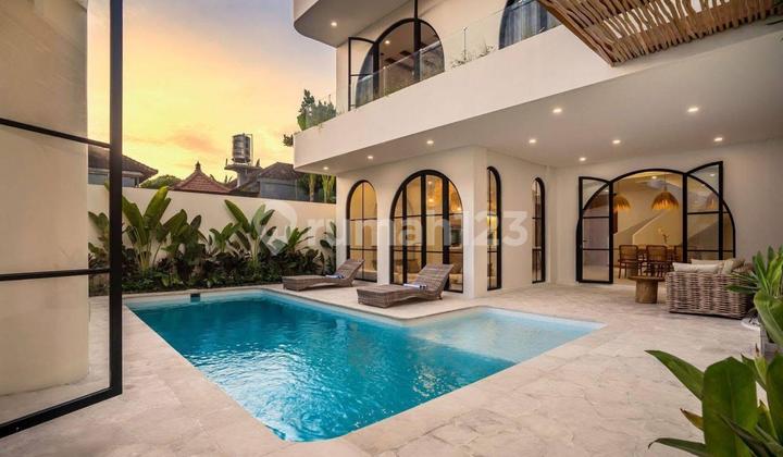 Villa Baru 2 Lantai Di Canggu Dekat Pantai Batu Bolong,view Sawah