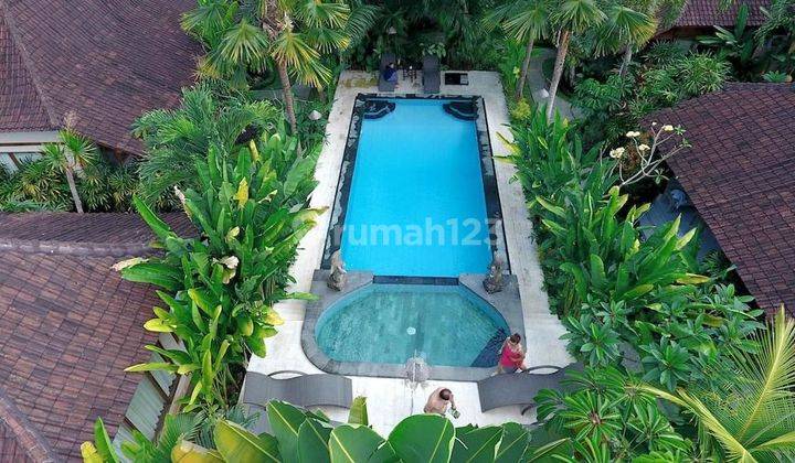 Hotel Resort Bintang 3 Masih Aktif Di Ubud Gianyar Dijual 47m 2