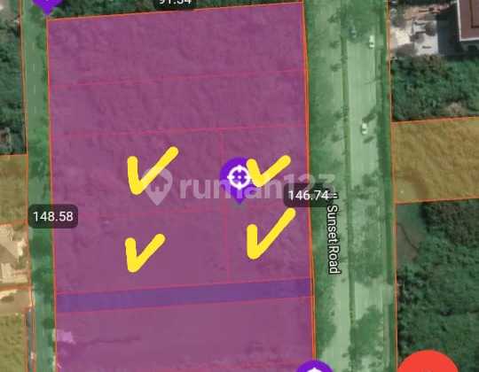 Commercial Land Sunset Road Seminyak, Trading and Services Business Permit.