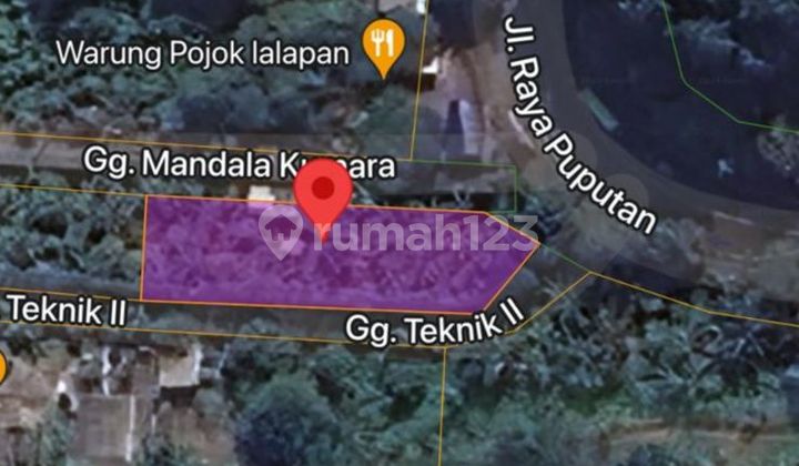 Main Road Land in the City Center of Puputan Renon, Denpasar, Bali Main Road Land in the City Center of Puputan Renon, Denpasar, Bali