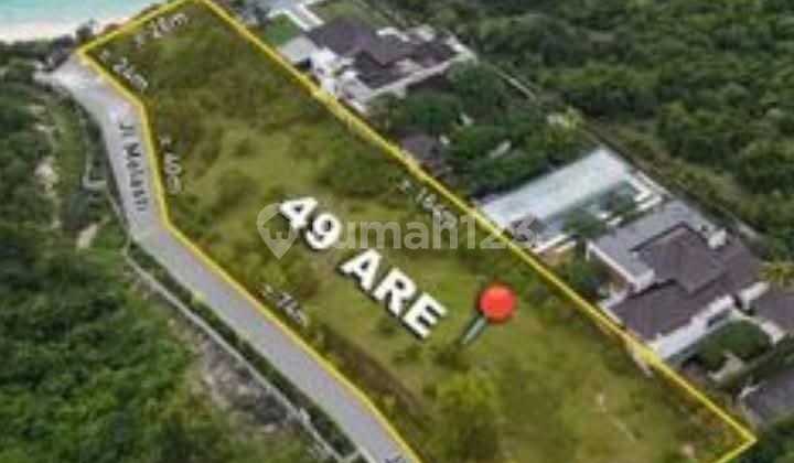 Tanah Los Tebing View Laut Dekat Pantai Melasti Ungasan Bali