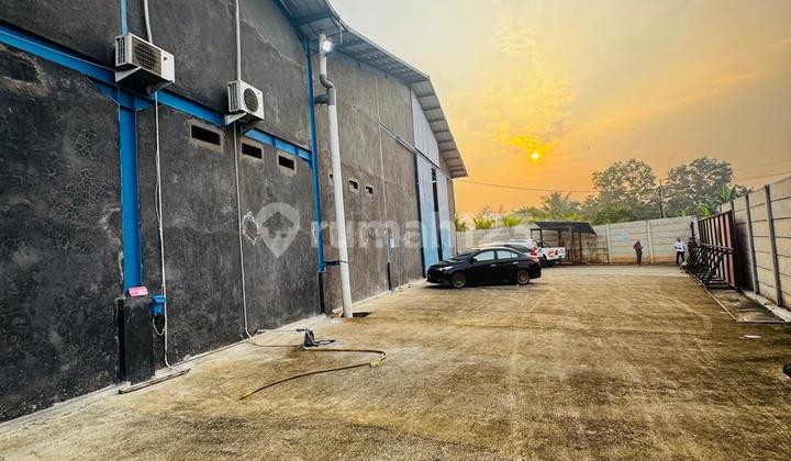 Ready-to-Use Warehouse with Strategic Location on Tenjo Main Road (Bogor)