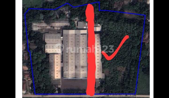 Tanah 1. 6 Hektar di Cikande, Serang Banten