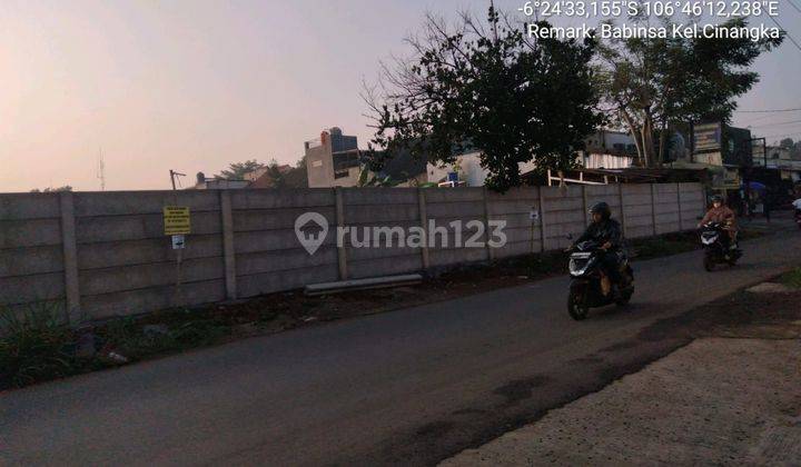 Kavling Komersial Siap Bangun Dekat Pintu Tol Sawangan Harga Murah Dibawah Njop 2