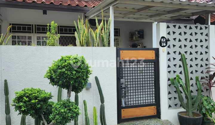Rumah Villa Pamulang Tangsel 8X18 Semi Furnished & Full Renov