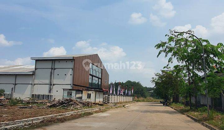 Kavling Siap Bangun Lt6.600 di Millenium Industrial Cikupa Tangerang 1