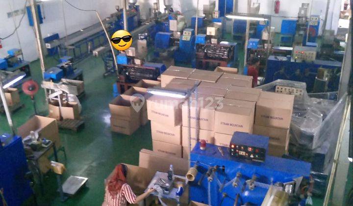 Gudang Bebas Banjir di Kawasan Industri Baja Mas Dekat Exit Tol Balaraja Barat