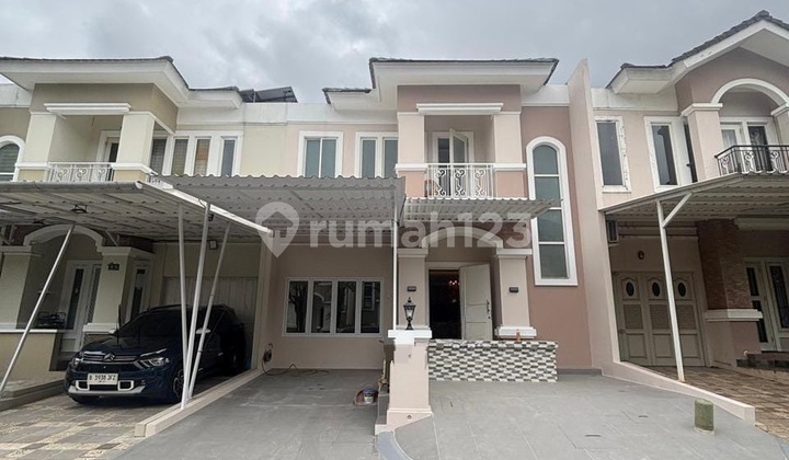 Rumah 2 Lantai Full Furnish KT 3 di Phg Gading Serpong