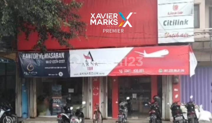 ruko 2 lantai furnished lokasi jalan soekarno hatta malang 1