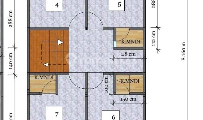 Cheap fully furnished boarding house near Islamic Ar Rahma Dau, Malang 2