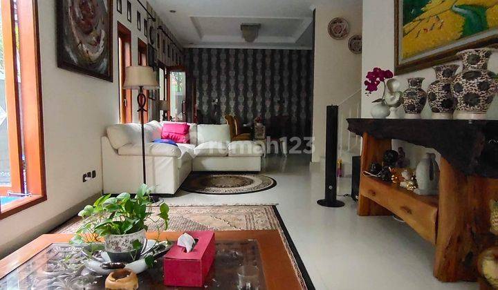 Rumah 2 Lantai Private Pool Dalam Cluster Dekat Tol Sawangan 1